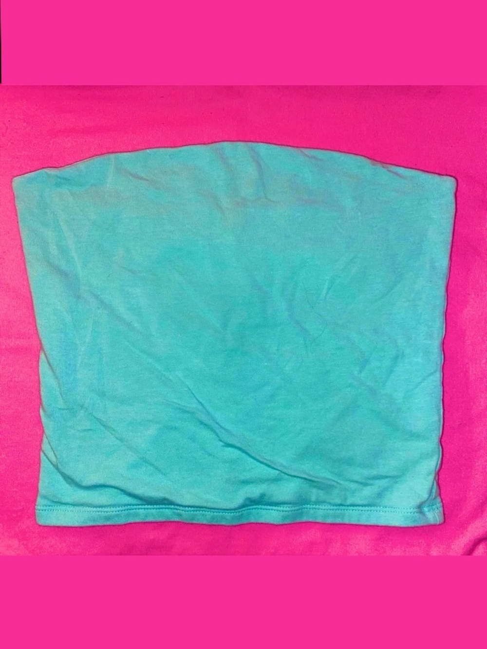 Mint Green Tubetop Wild Fable Target Strapless Turquoise Tealblue XS Extra Small